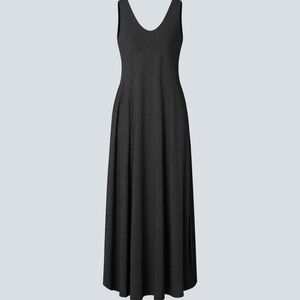 HALARA Dark Gray Maxi Dress